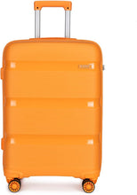 Load image into Gallery viewer, Lime Green Hard Shell Travel Trolley Spinner Wheel Carry On Suitcase