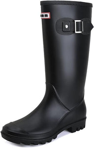 Water Resistant Gray Stylish Rain Boots Water Shoes