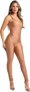Dance Fit Stretch Pink Leotard Sleeveless Catsuit/Jumpsuit