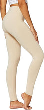 Load image into Gallery viewer, High Waist Beige Stretch Leggings