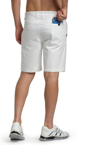 Men's Casual Summer White Shorts