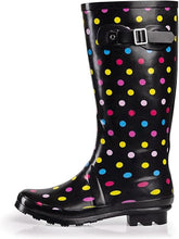 Load image into Gallery viewer, Red Waterproof Rain Boots Water Shoes