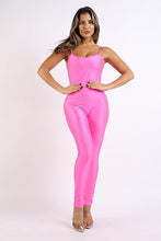 Load image into Gallery viewer, Dance Fit Stretch Pink Leotard Sleeveless Catsuit/Jumpsuit