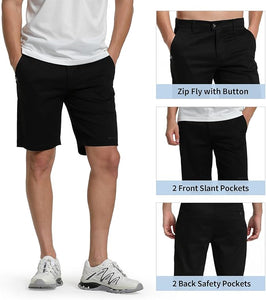 Men's Casual Summer Black Shorts