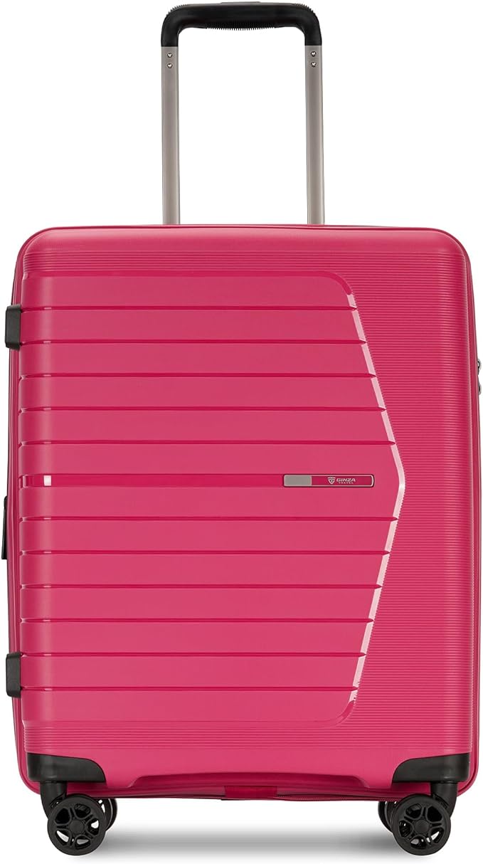 Red Hardside Top Handle Spinner Carry On Luggage Suitcase