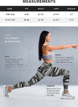 Load image into Gallery viewer, High Waist Grey Camouflage Printed Stretch Leggings