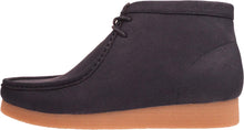Load image into Gallery viewer, Men&#39;s Dark Blue Lace Up High Top Suede Boots
