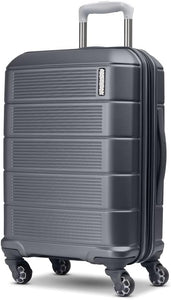 Travel Chic 20 Inch Carry On Charcoal Spinner Suitcase