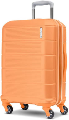 Travel Chic 20 Inch Carry On Coral Orange Spinner Suitcase