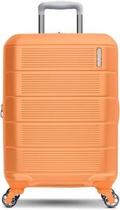 Travel Chic 20 Inch Carry On Coral Orange Spinner Suitcase