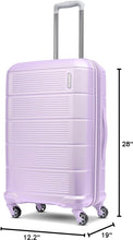 Load image into Gallery viewer, Travel Chic 20/24&quot; Pink Luggage Spinner Suitcase Set