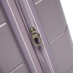 Travel Chic 20 Inch Carry On Purple Spinner Suitcase