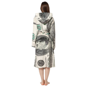 Dollar Soft & Plush Long Sleeve Hooded Robe