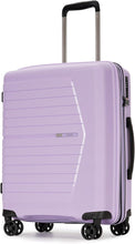 Load image into Gallery viewer, Purple Hardside Top Handle Spinner Carry On Luggage Suitcase