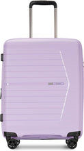 Load image into Gallery viewer, Purple Hardside Top Handle Spinner Carry On Luggage Suitcase