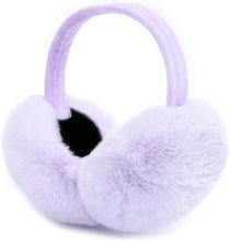 Load image into Gallery viewer, Rose Pink Faux Fur Winter Style Ear Muffs