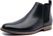 Load image into Gallery viewer, Fashionable Men&#39;s Black Classic Leather Chelsea Style Boots