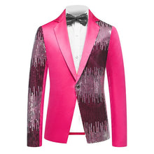 Load image into Gallery viewer, Trendy Men&#39;s Sequin Costume Performance Blazer
