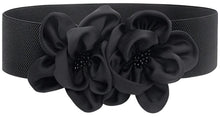 Load image into Gallery viewer, Floral Design Stretch Vintage Style Belt