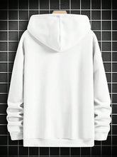 Load image into Gallery viewer, Men&#39;s Paris White Long Sleeve Hoodie Pull Over Sweatshirt
