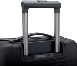 Rugged 30 Inch Hardside Top Handle Navy Blue Spinner Luggage Suitcase
