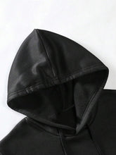 Load image into Gallery viewer, Men&#39;s Trendy Black Rose Long Sleeve Hoodie Pull Over Sweatshirt