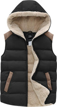 Load image into Gallery viewer, Soft Fleece Wine Winter Puffer Sleeveless Vest