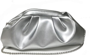 Cocktail Party Cloud Style Green Clutch Evening Bag