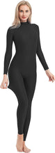 Load image into Gallery viewer, Navy Blue Long Sleeve Zip Back Leotard Catsuit/Jumpsuit