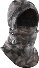 Load image into Gallery viewer, Men&#39;s Heavyweight Fleece Camo Winter Face Mask Cover