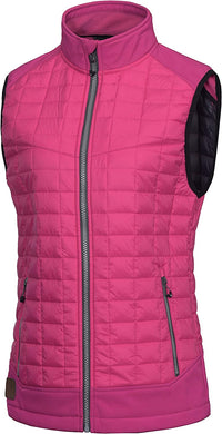 Warm Outdoor Rose Sleeveless Women's Puffer Vest