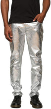 Load image into Gallery viewer, Metallic Luxurious Golden Shiny Pants Straight Leg Trousers