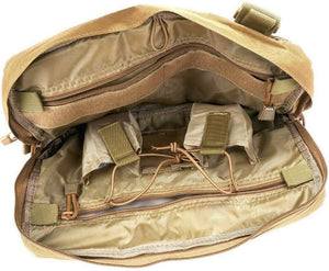 Adjustable Khaki Tactical Rig Vest Front Pack Bag