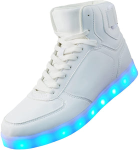 Unisex Gold LED Light Up Shoes