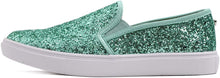 Load image into Gallery viewer, Fashion Slip-On Jade Glitter Casual Flat Loafers