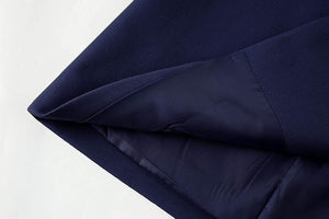 Men's Business Khaki Single Breasted Trench Coat
