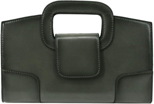 Vintage Flap Green Tote Top Handle Satchel Handbags