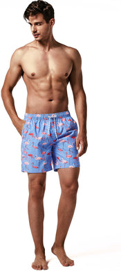 Men's Flamingo Swim Shorts