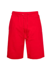 Load image into Gallery viewer, Men&#39;s Red Comfort Drawstring Jersey Short