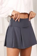 Load image into Gallery viewer, Babe White High Waist Tennis Skirt