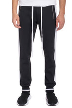 Load image into Gallery viewer, Men&#39;s Black Heavyweight Sweat Jogger Pants