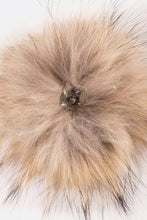 Load image into Gallery viewer, Faux Fur Pom Cotton Slouchy Beanie