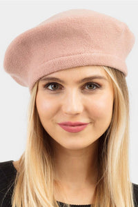 Lost In Paris Black Fashionable Beret Hat