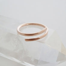 Load image into Gallery viewer, Marigold Wrap Around Ring - Smooth