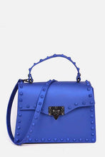 Load image into Gallery viewer, Lavender Matte Finish Studded Convertible Jelly Bag