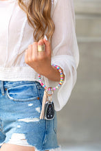 Load image into Gallery viewer, Boho Key Ring Bracelet