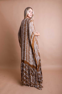 Beautiful Paisley Tapestry Free Flow Kimono Cardigan