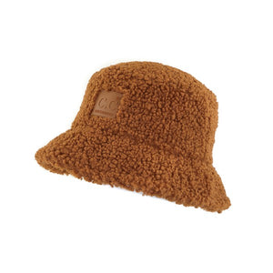 Style Chic Sherpa Adjustable Bucket Hat