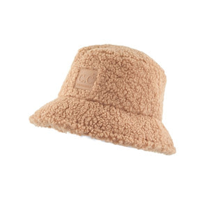 Style Chic Sherpa Adjustable Bucket Hat