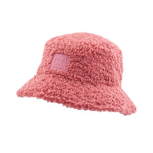 Style Chic Sherpa Adjustable Bucket Hat